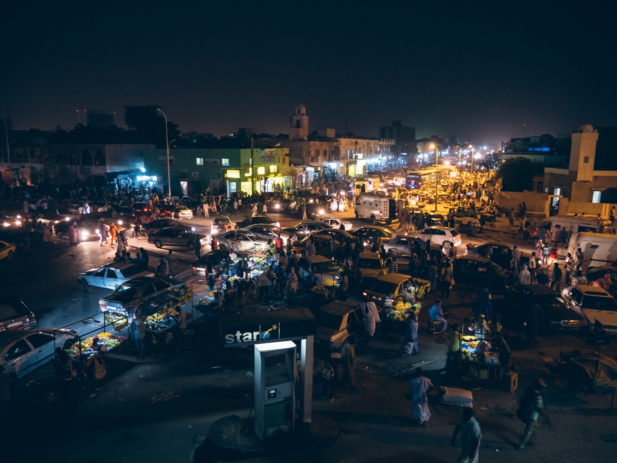 Nouakchott de nuit