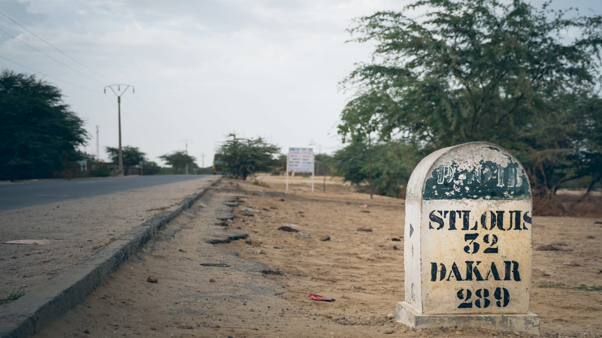 Juste après la frontière du Senegal voila le programme de la journée Saint Louis