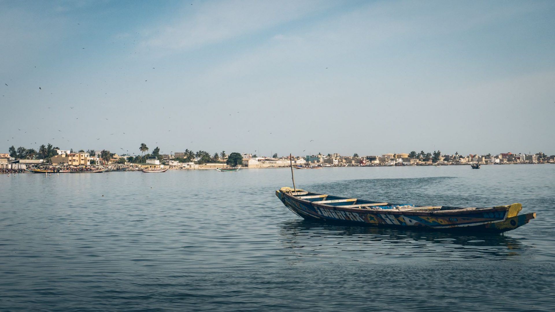 Bateau de pêche à Dakar